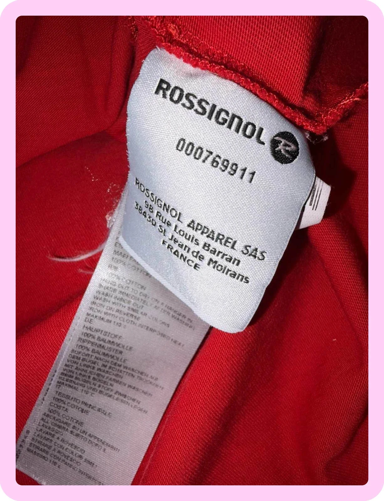 Camiseta masculina Rossignol tamanho L nova – photo 9